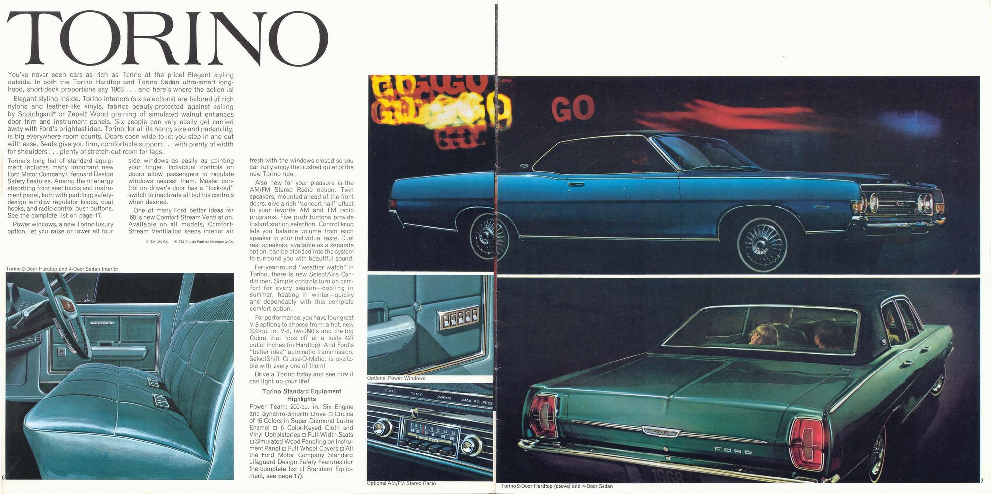 1968 Ford Torino Brochure Page 3